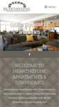 Mobile Screenshot of hearthstoneapts.com